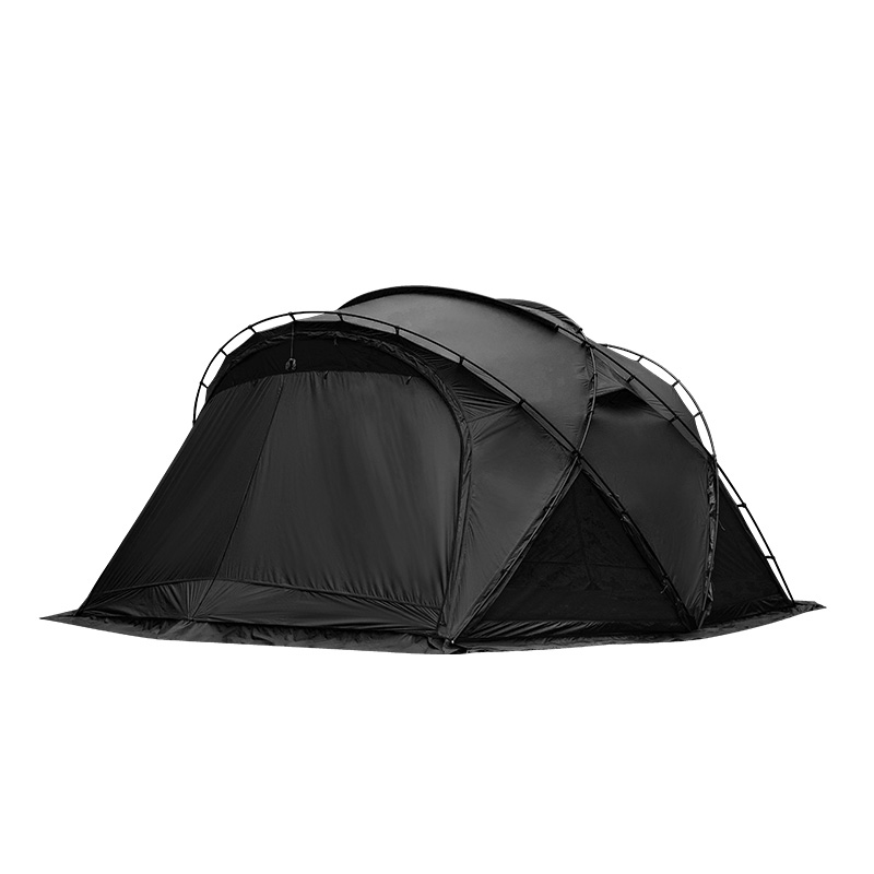 Tienda de campaña tipo domo de nailon ultraligera para glamping: automática, impermeable y resistente al viento
