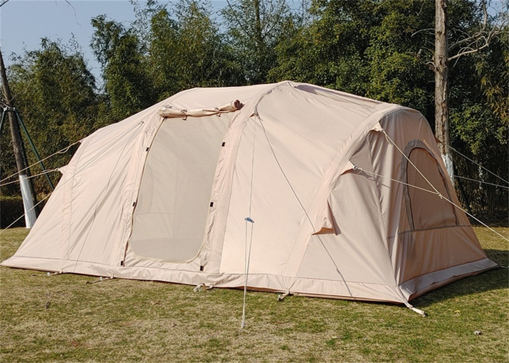 Tienda inflable automática de lujo para exteriores con glamping