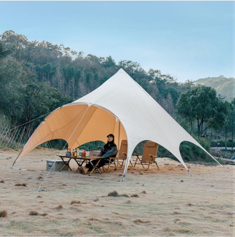 Toldo para exteriores, toldo de protección solar, carpa resistente a la lluvia y al viento