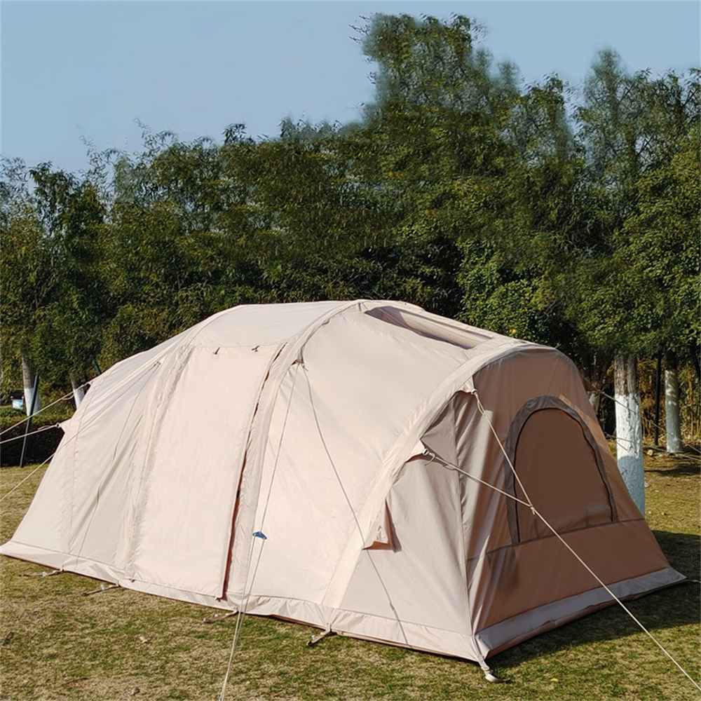 Tienda inflable automática de lujo para exteriores con glamping
