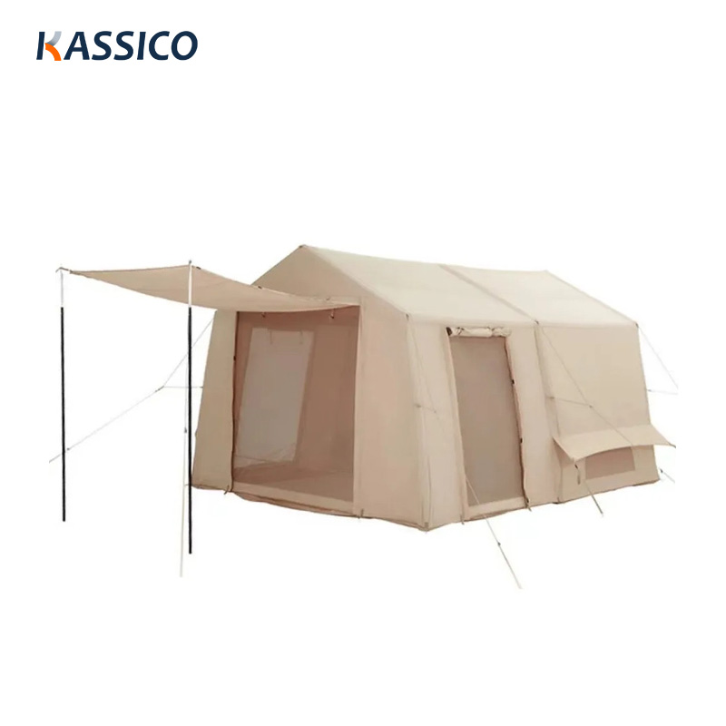 Tienda hinchable para acampar de 12 m² con glamping