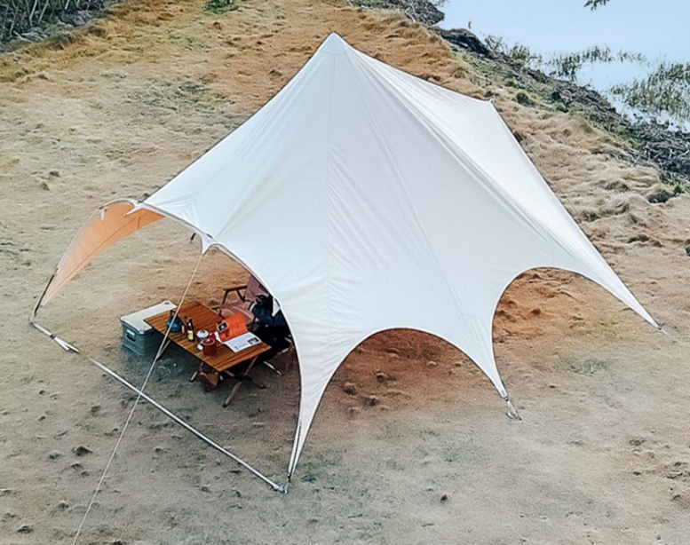 Toldo para exteriores, toldo de protección solar, carpa resistente a la lluvia y al viento