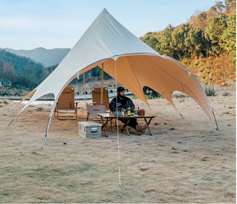 Toldo para exteriores, toldo de protección solar, carpa resistente a la lluvia y al viento