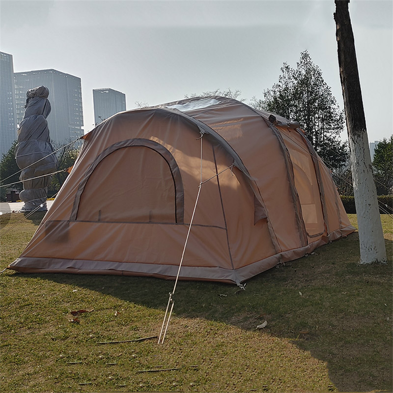 Tienda inflable automática de lujo para exteriores con glamping