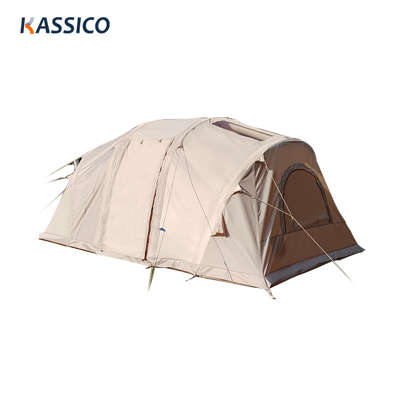 Tienda inflable automática de lujo para exteriores con glamping