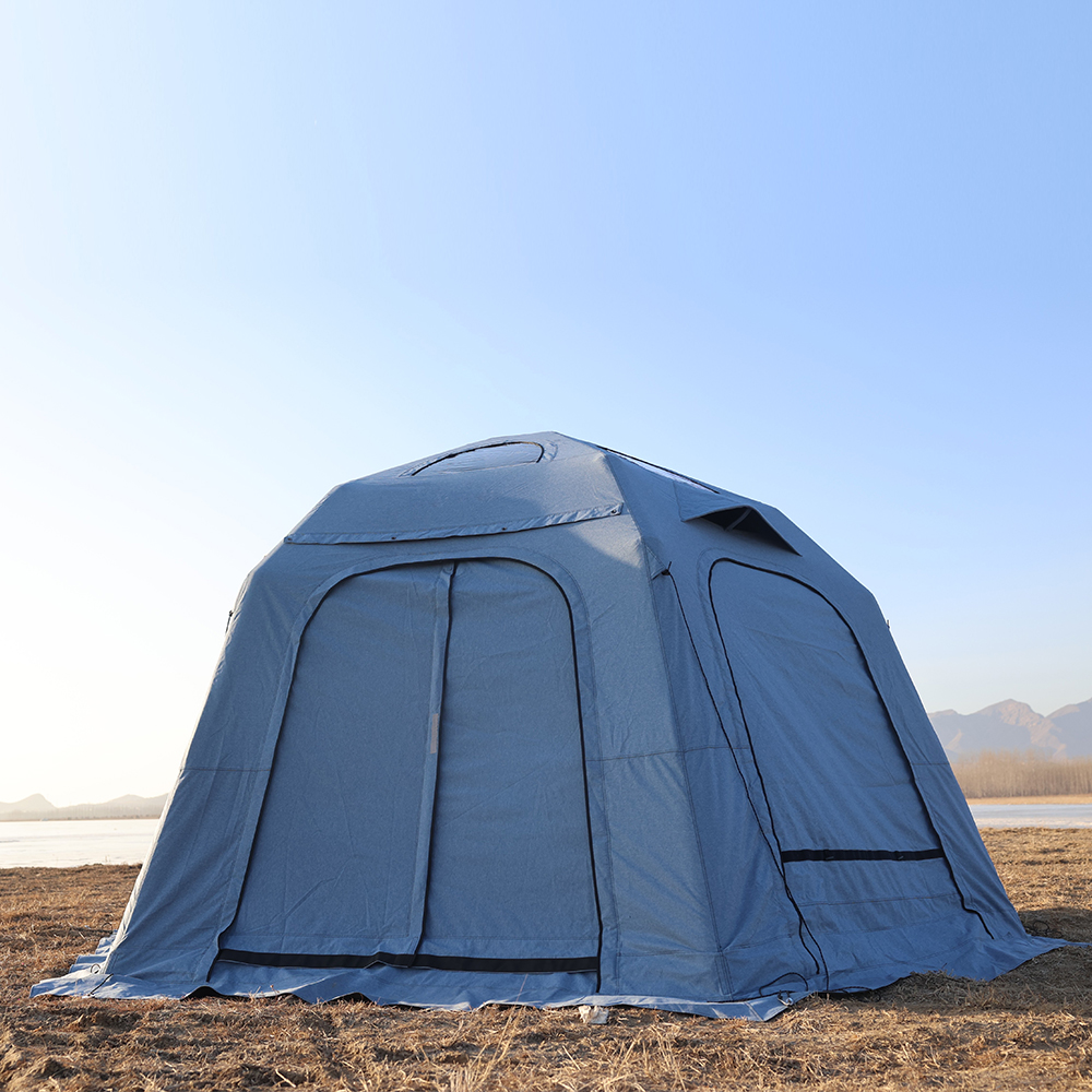 Tienda de campaña de lujo tipo glamping, impermeable, con forma de cúpula esférica