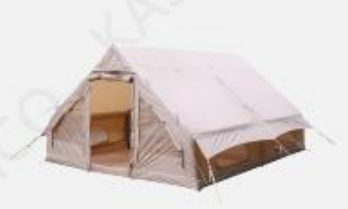 Tienda inflable de lujo para exteriores, tienda impermeable, tienda automática
