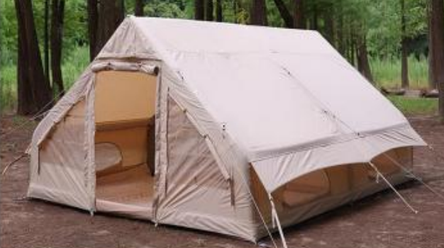 Tienda inflable de lujo para exteriores, tienda impermeable, tienda automática