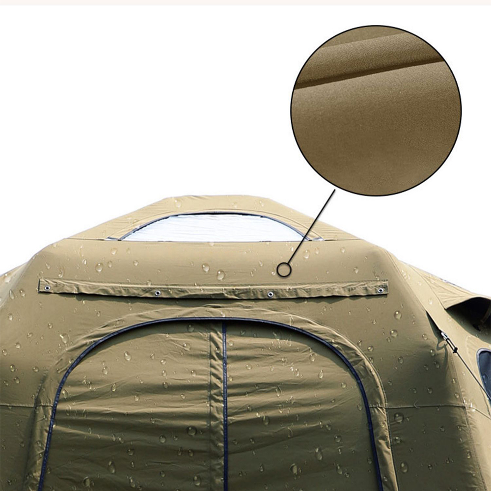 Tienda de campaña de lujo tipo glamping, impermeable, con forma de cúpula esférica