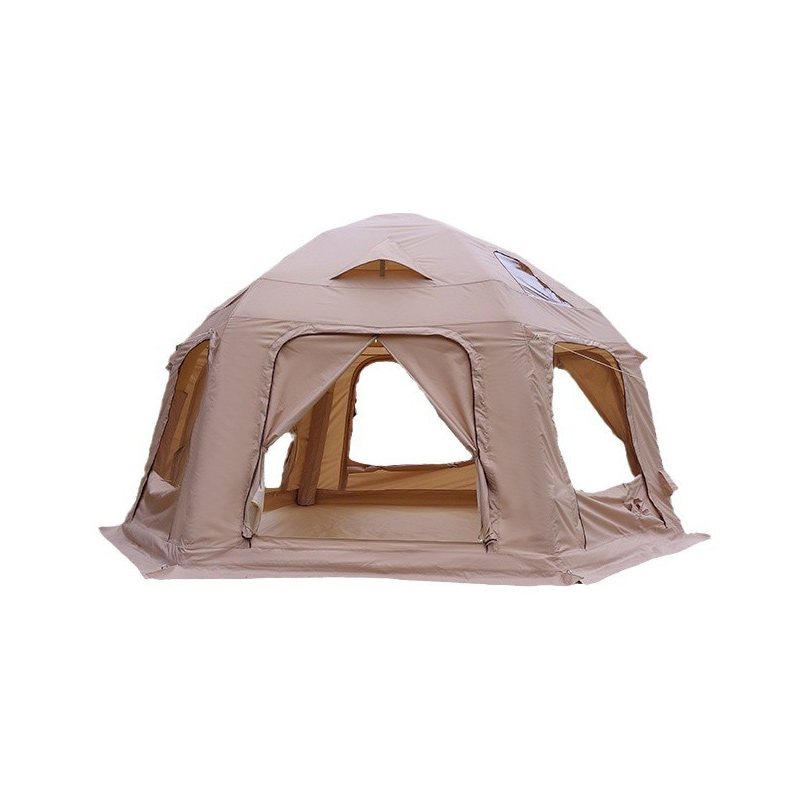 Tienda de campaña de lujo tipo glamping, impermeable, con forma de cúpula esférica