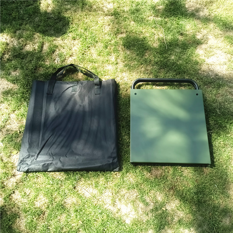 Mesa plegable ultraligera de aleación de aluminio para acampar al aire libre